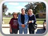 Meeting up for the tour
Tom Marckese, Chris Grantz
