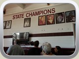 Wall in Wrestling room