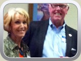 Dorothy Williams with husband Les Buell